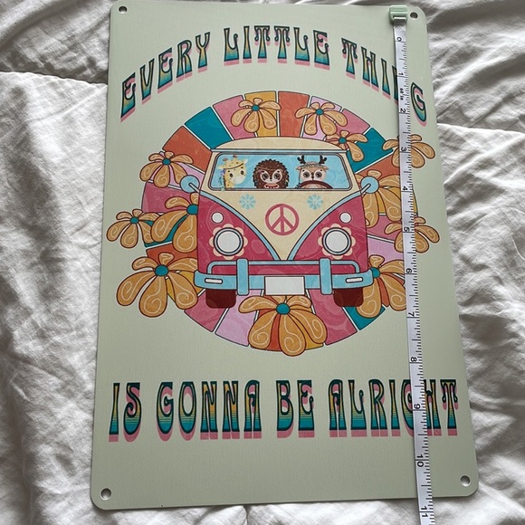 Everything Little Thing is Going to Be Alright Tin Sign - Picture 6 of 8
